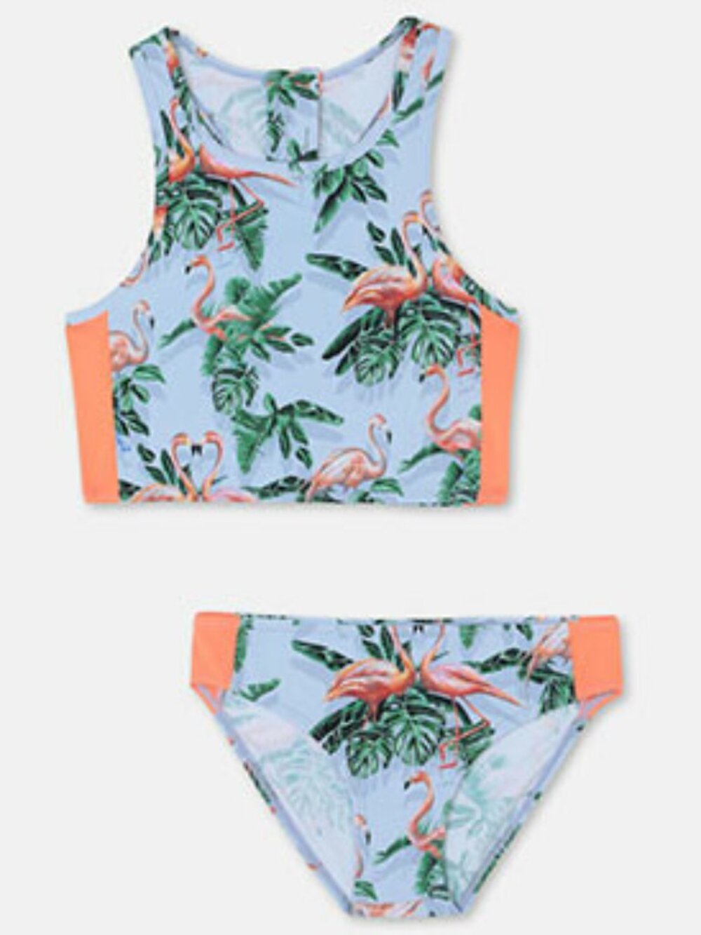 NWT Stella McCartney Kids Painty Flamingo Bikini